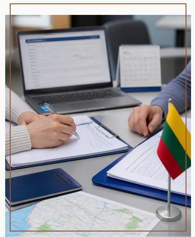 Профессиональное оформление визы в Литву для поездки в Белебее