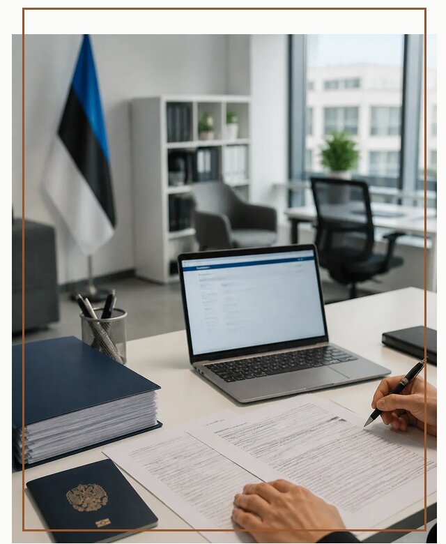 Оформление ВНЖ в Эстонии для переезда и легального проживания в Белебее