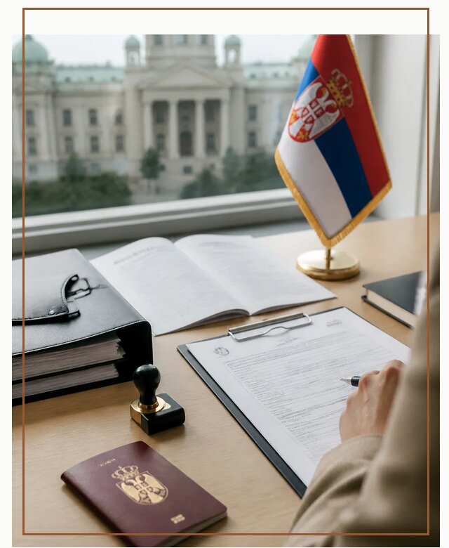 Оформление гражданства Сербии под ключ для переезда в Белебее